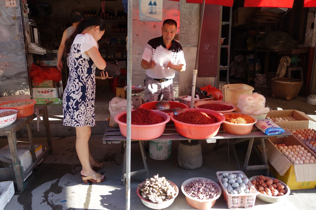 Marktmontag: HuangFengQiao, Hunan, China